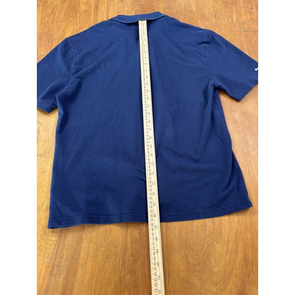 Hollister Funny Golf Polo Shirt Men's M Navy Embroidered Meme Preppy Golfcore - Picture 6 of 7